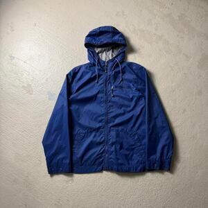 Carhartt Blue Hooded Men's M Full Zip Windbreaker